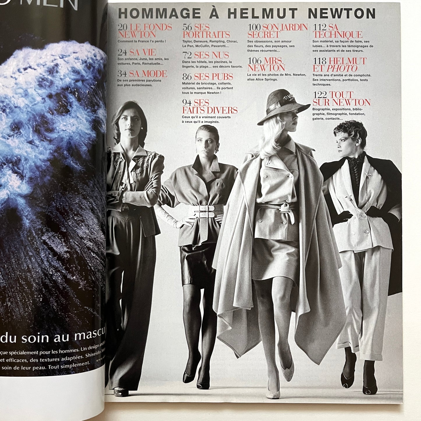 PHOTO Special Helmut Newton Magazine French Edition