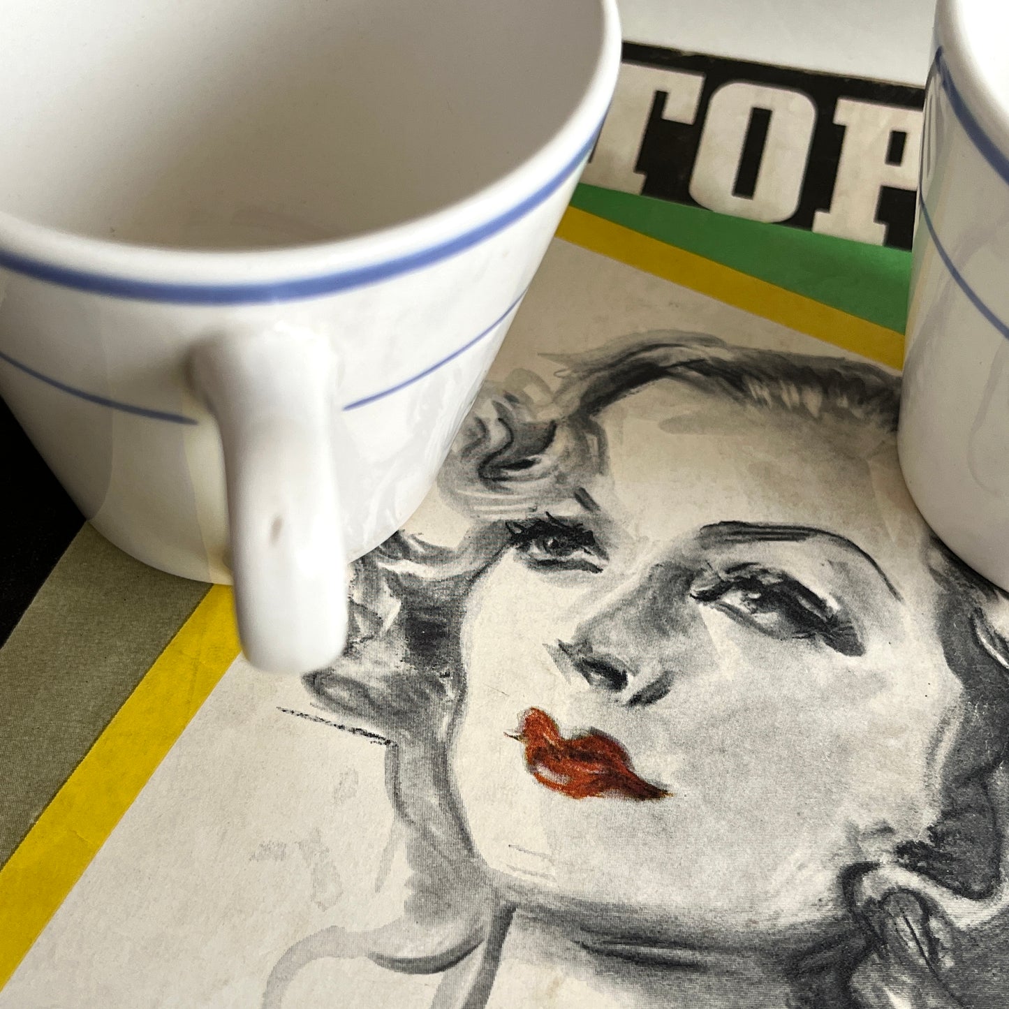 20th Century Fox Studio Restaurant Commissary Mugs