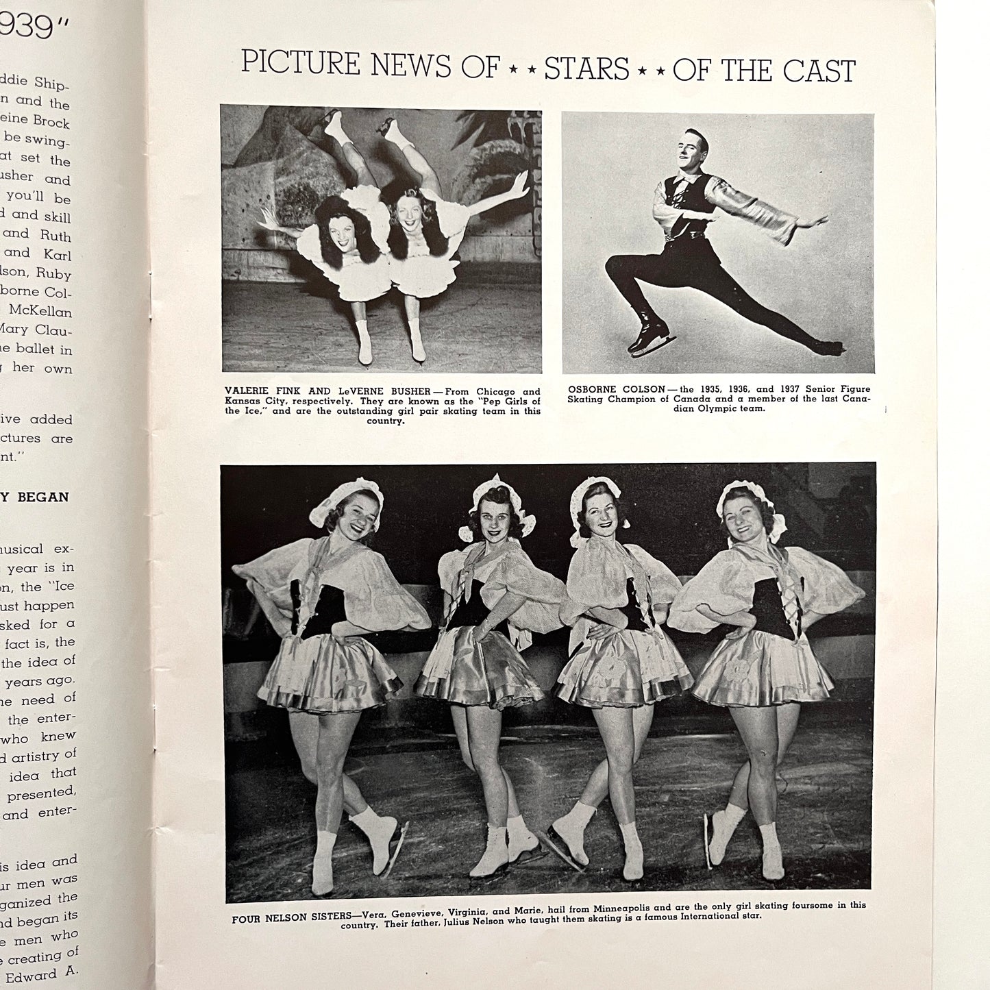 Ice Follies of 1939 Hollywood Pan Pacific Ice Arena 1938