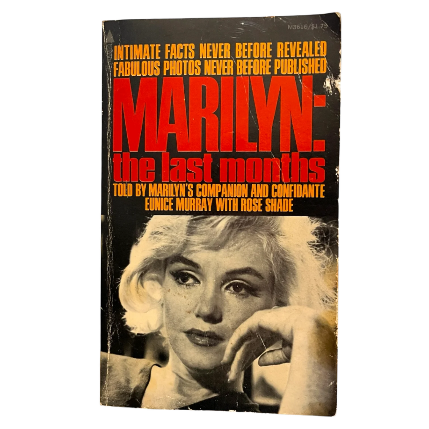 SIGNED Marilyn: The Last Months by Eunice Murray & Rose Shade 1975