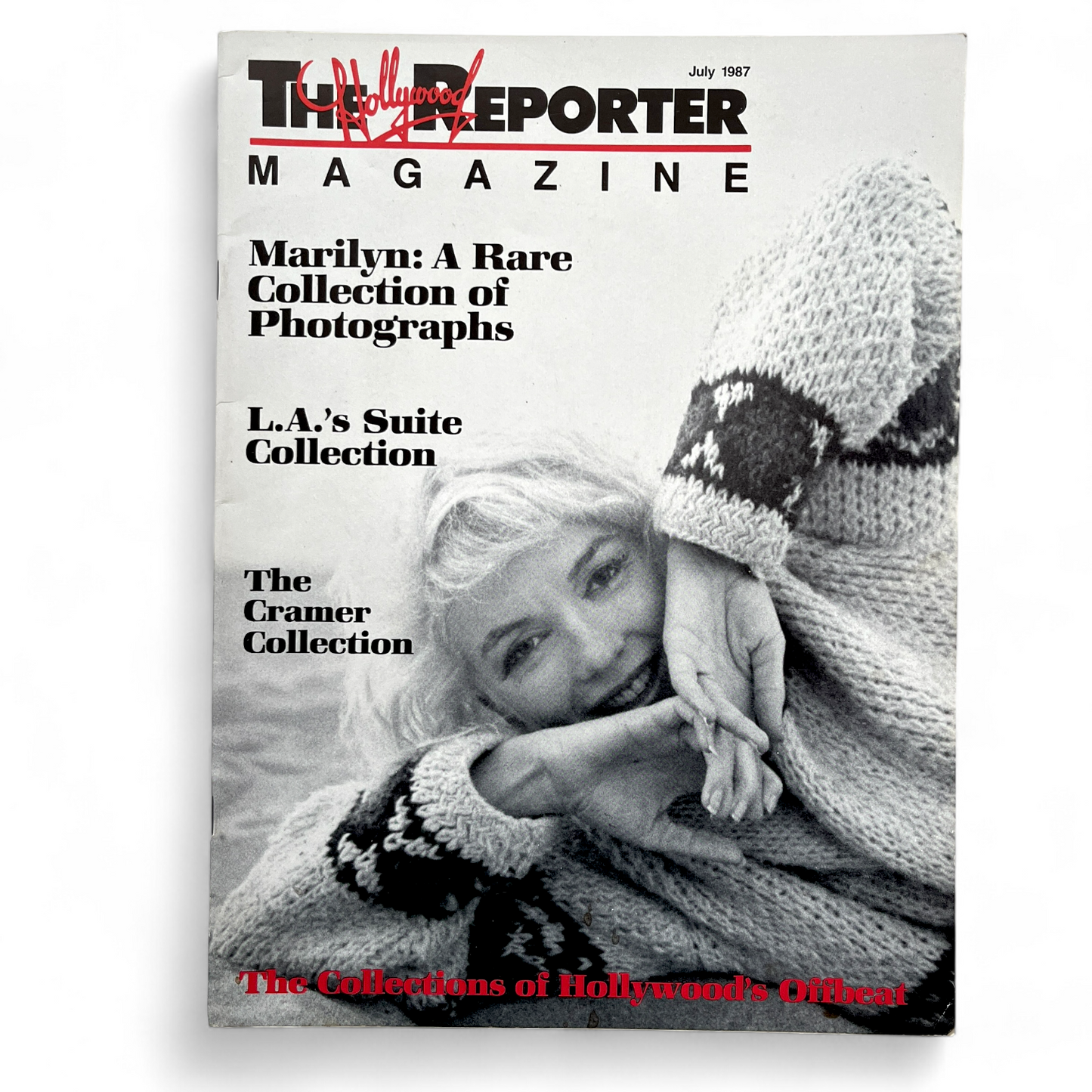 The Hollywood Reporter Marilyn Monroe: A Rare Collection of Photographes 1987