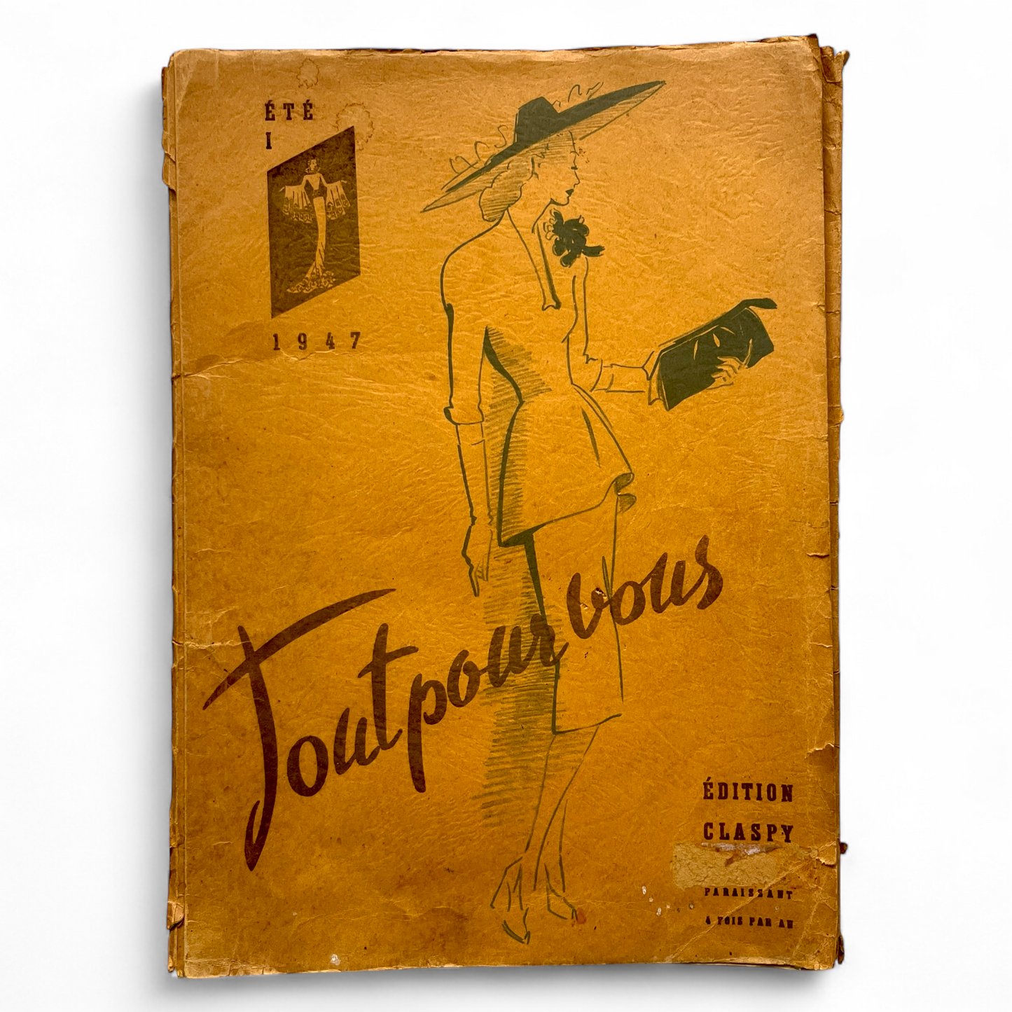 Tout Pour Vous French Fashion Softcover Book 1947