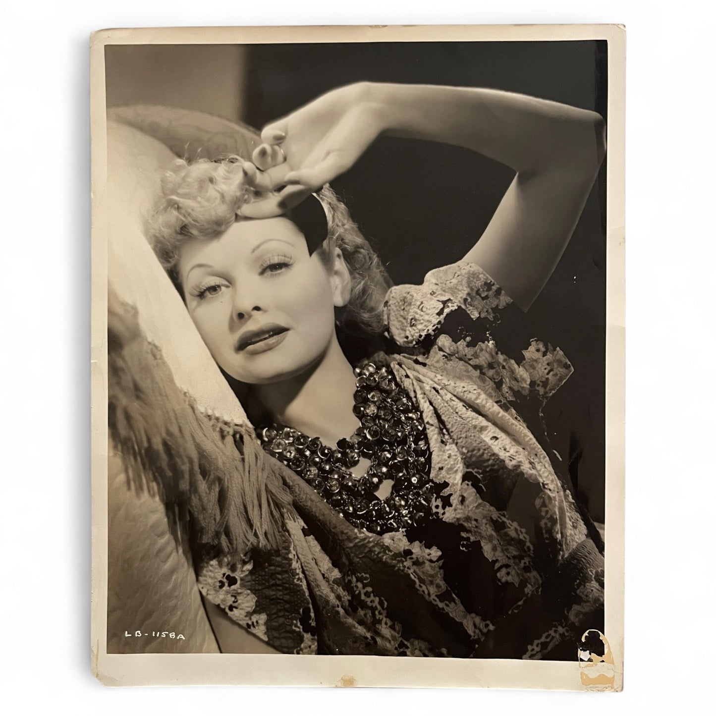 Lucille Ball 1940 Photo Photographed by Ernest A. Bachrach RKO Studio Photographer