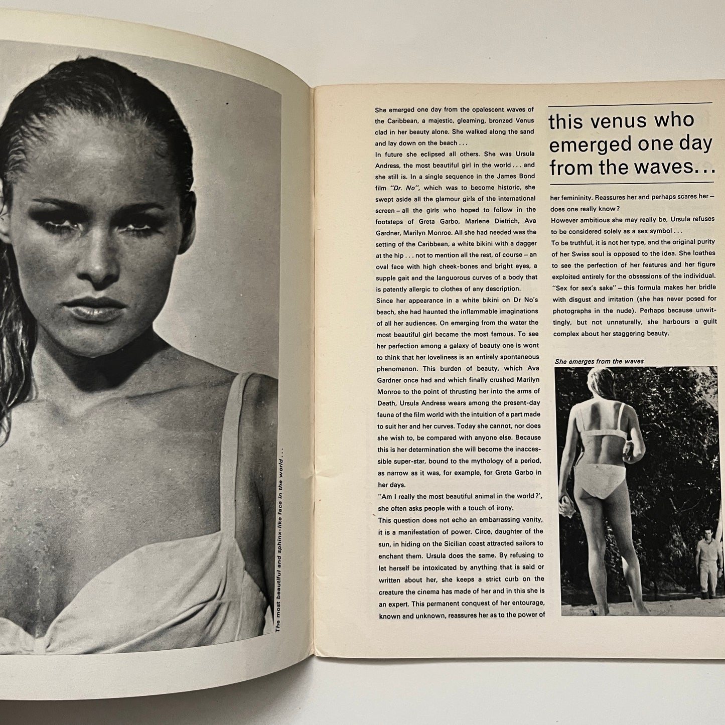 Ursula Andress The Great Ones - No.4 by Renaud De LaBorderie 1965