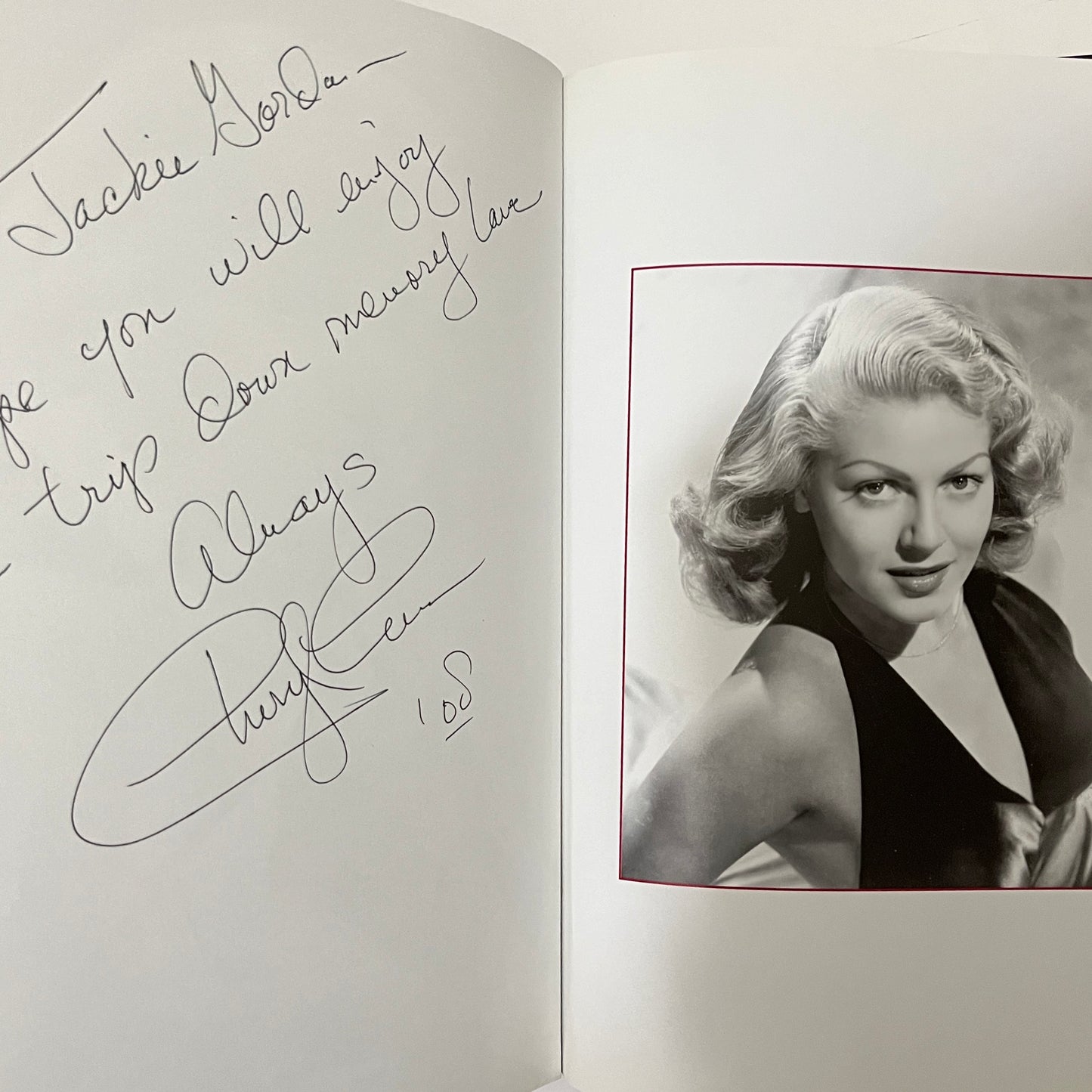 SIGNED by Cheryl Crane LANA: The Memories, The Myths, The Movies