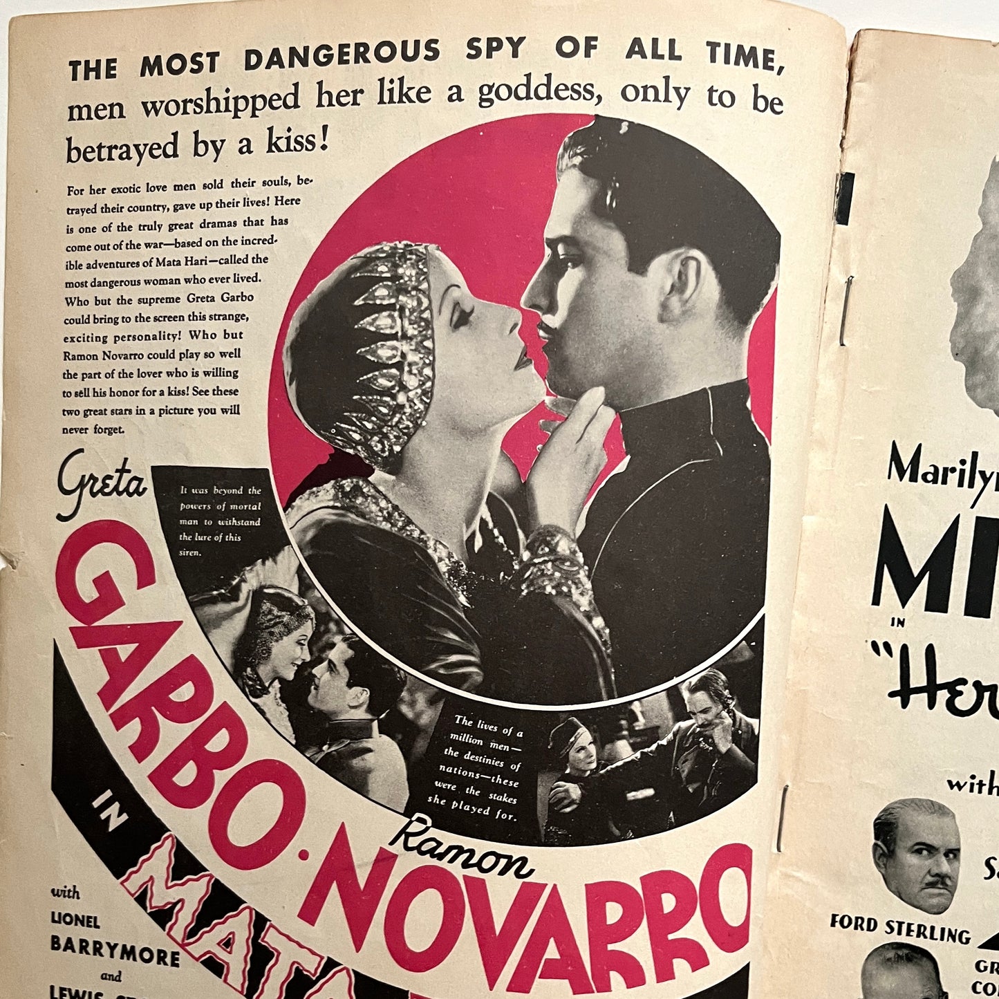 Screen Play Magazine Dolores Del Rio Cover Joan Crawford Hollywood February 1932