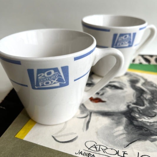 20th Century Fox Studio Restaurant Commissary Mugs