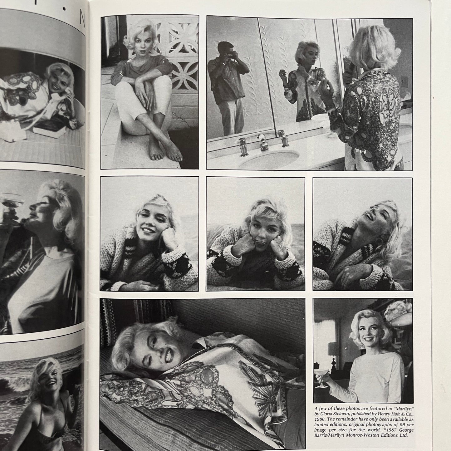 Marilyn Monroe: A Rare Collection of Photographs July 1987 Hollywood Reporter Magazine