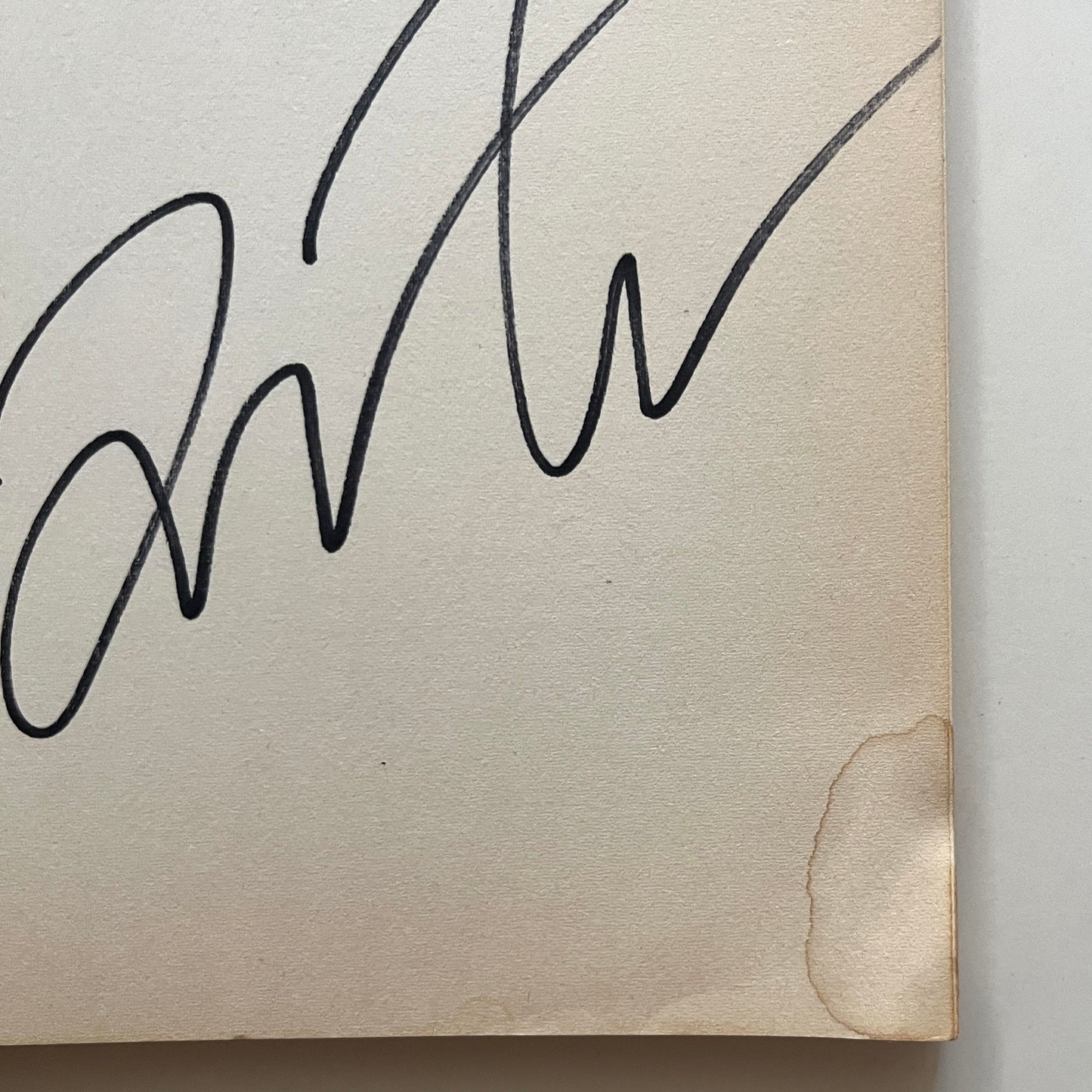 Signed Inglourious Basterds A Screenplay by Quentin Tarantino - Damaged
