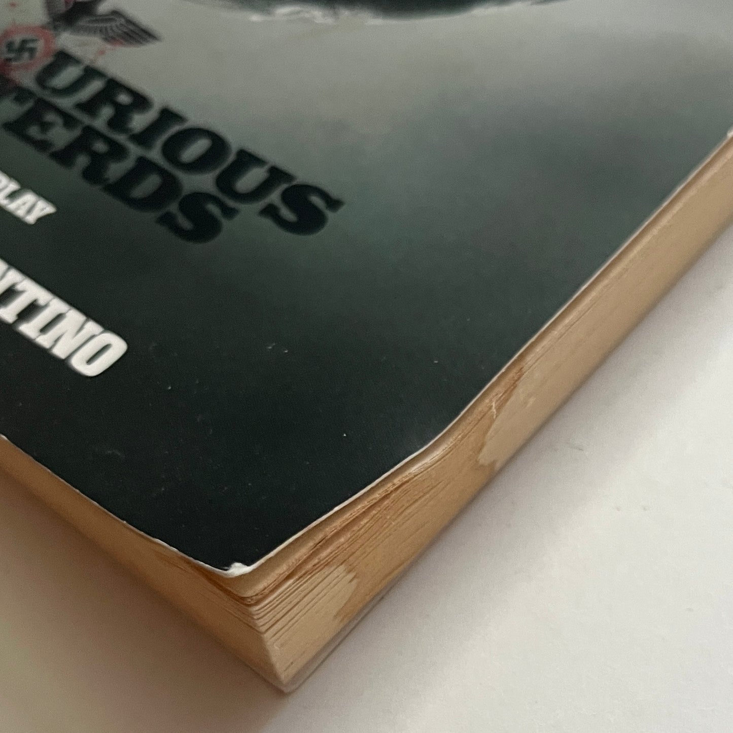 Signed Inglourious Basterds A Screenplay by Quentin Tarantino - Damaged