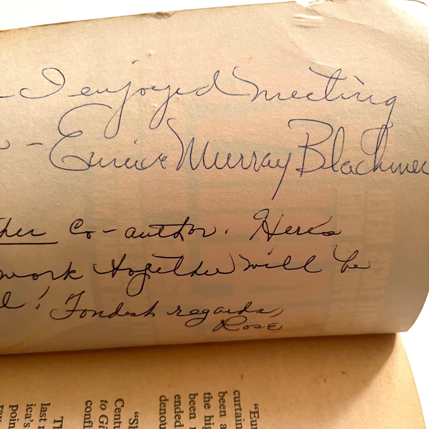 SIGNED Marilyn: The Last Months by Eunice Murray & with Rose Shade