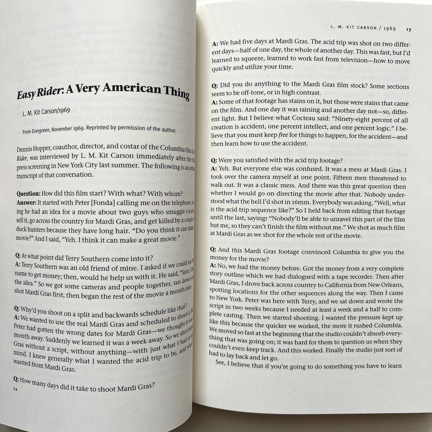 Dennis Hopper Interviews Edited by Nick Dawson