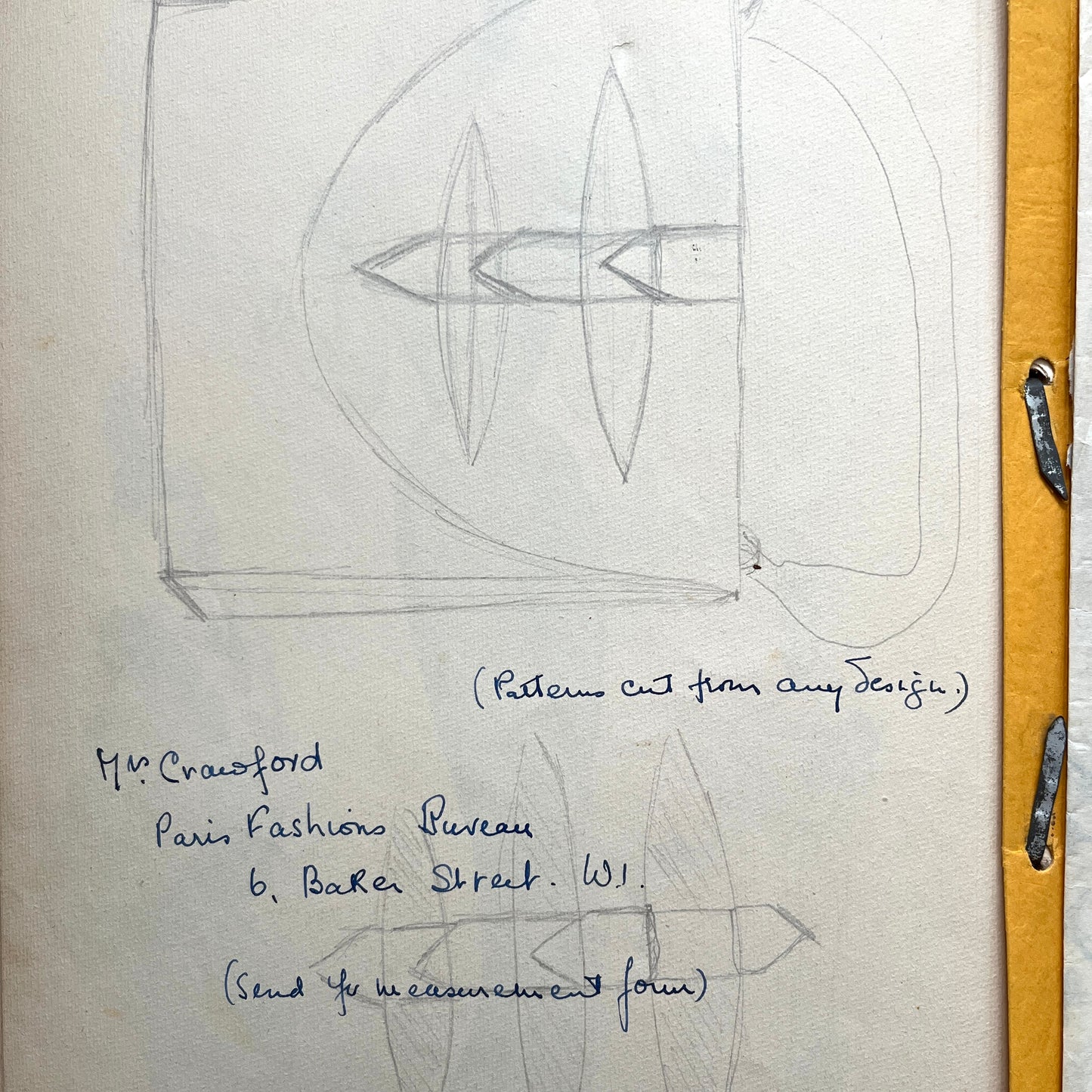 Tout Pour Vous French Fashion Softcover Book 1947