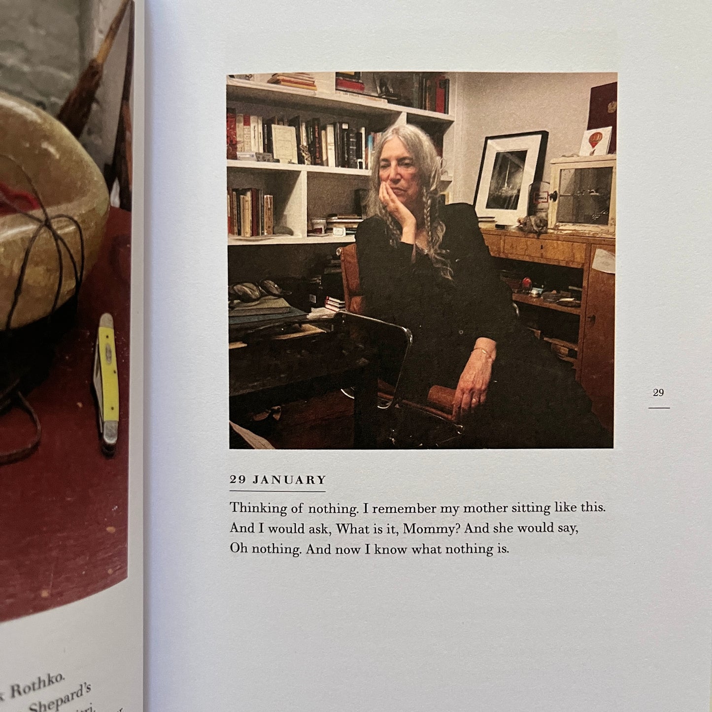 Signed Patti Smith A Book of Days