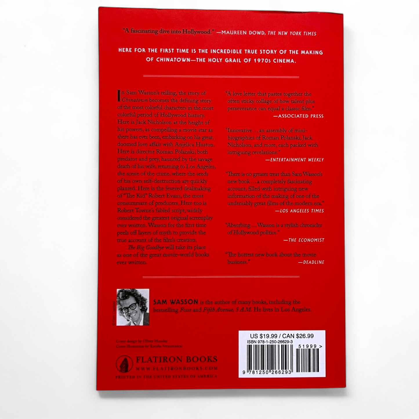 SIGNED The Big Goodbye: Chinatown and the Last Years by Sam Wasson