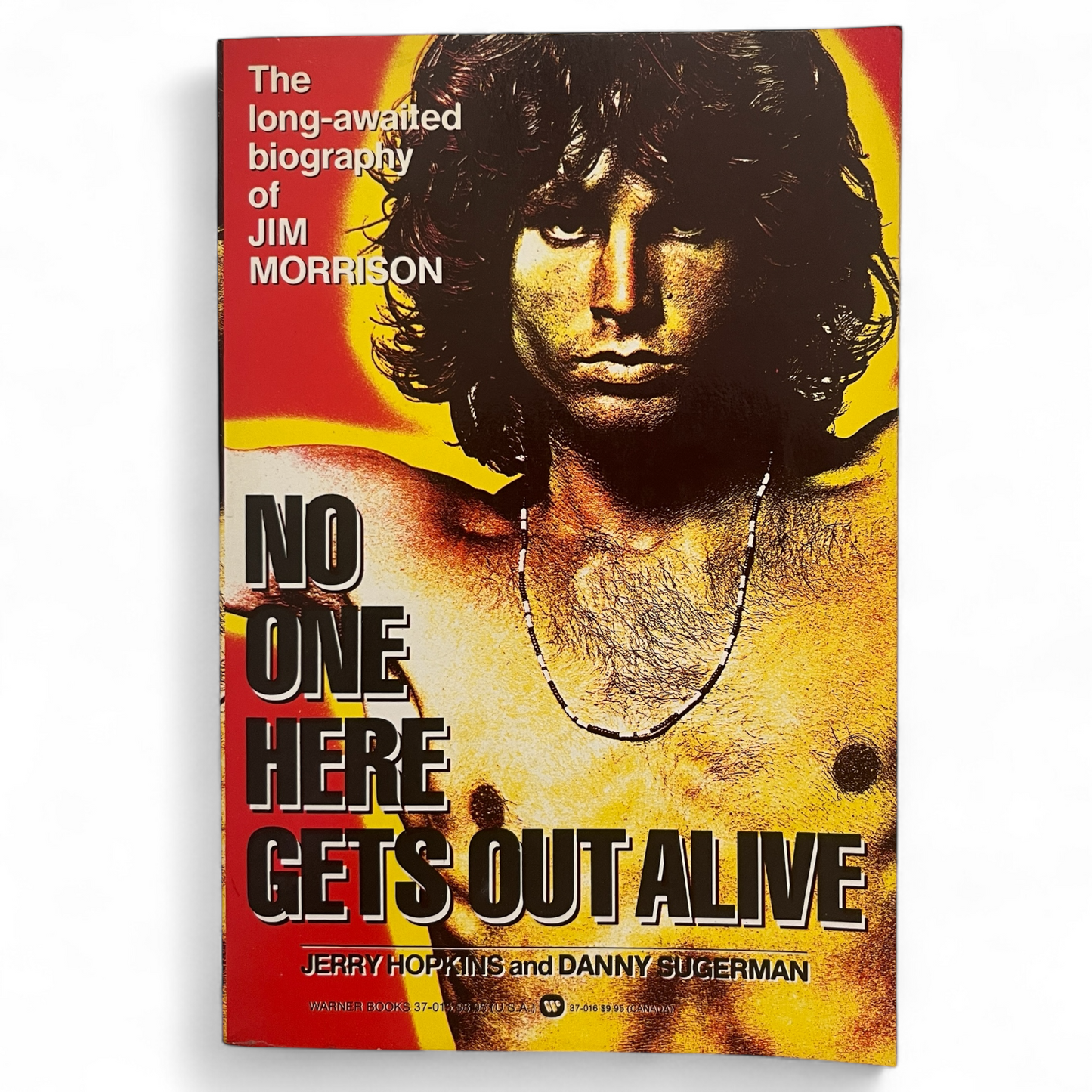 SIGNED by Doors Manager Danny Sugarmen No One Here Gets out Alive Biography of Jim Morrison