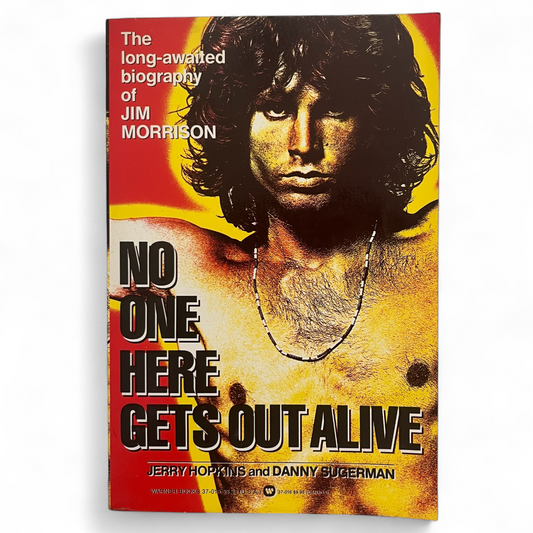 SIGNED by Doors Manager Danny Sugarmen No One Here Gets out Alive Biography of Jim Morrison